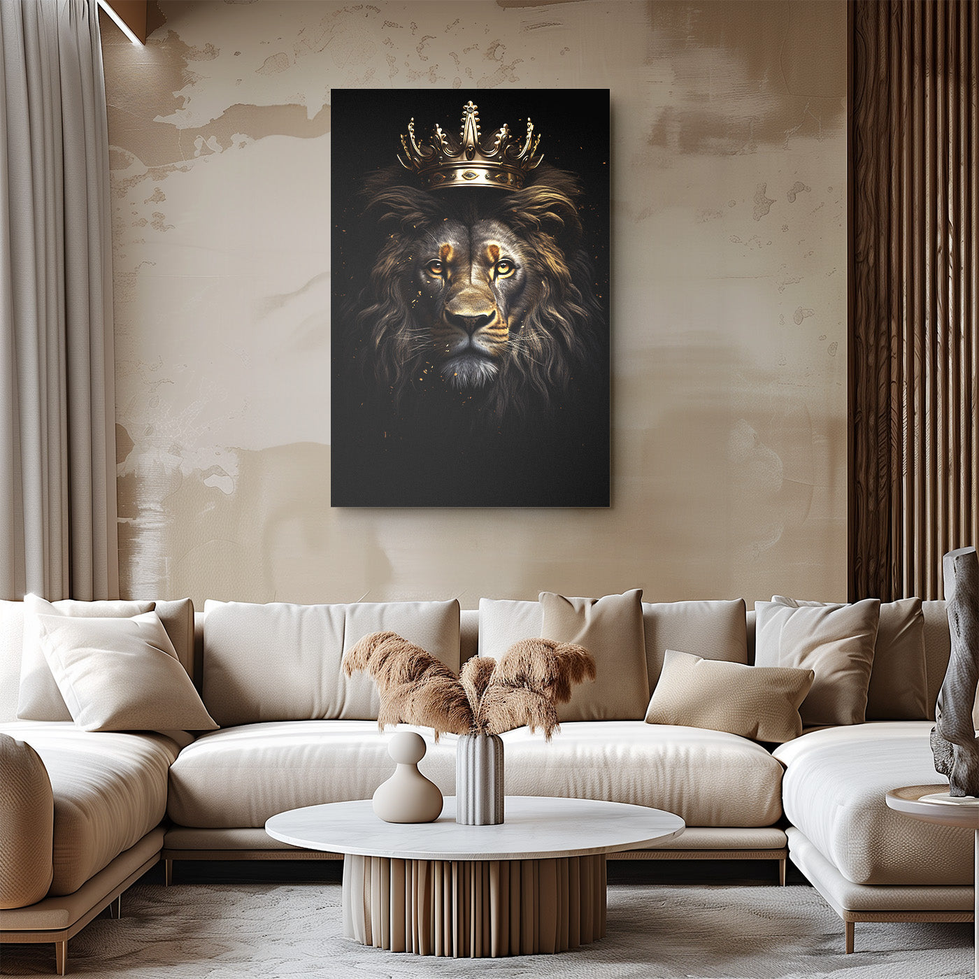 Crowned Lion