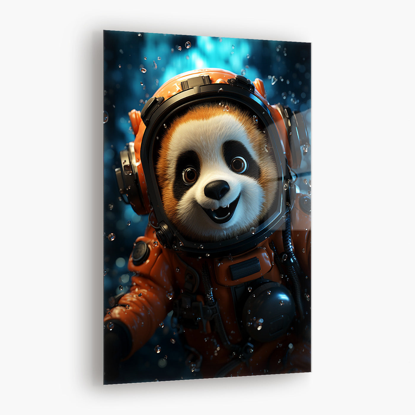 Kids Red Panda Astronaut